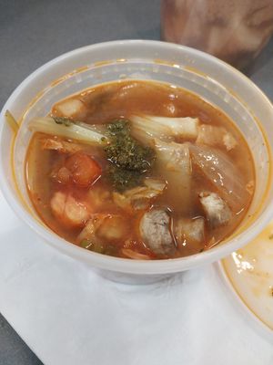 tom yum soup #Veganuary at Mimosa in Springfield