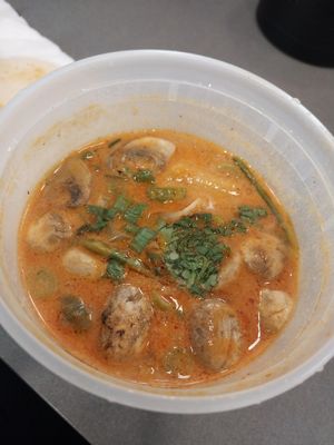 tom kha soup #Veganuary at Mimosa in Springfield