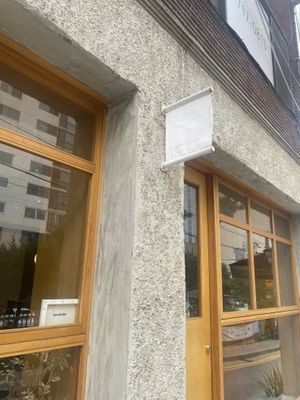 Entrance- easy to miss   at base is nice in Seoul