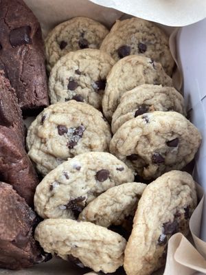 Chocolate chip cookies   at Moo's Bakery in Cedar Falls