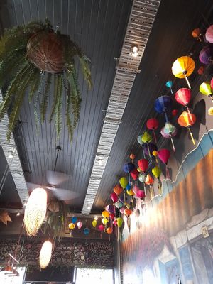 Lanterns at Saigon Allee in Ballarat