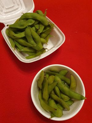 Edamame at Akira Sushi & Steak House in Sanford