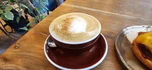 Winter Vanilla Cinnamon Latte at Trzecia Kawa in Poznan