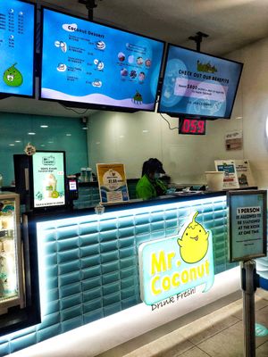 Cashier counter at Mr Coconut - Toa Payoh in Central Singapore