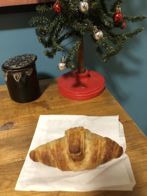 Croissant  at Caked Coffee in Toronto