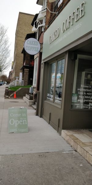  at Caked Coffee in Toronto