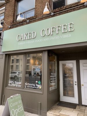   at Caked Coffee in Toronto