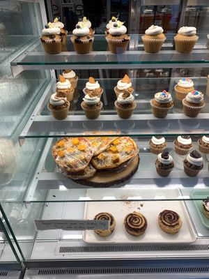 Dessert Case at Caked Coffee in Toronto