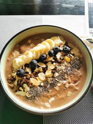 Smoothie choco  at Plant-erian in Krabi