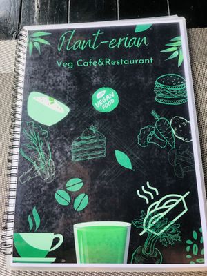 Menu  at Plant-erian in Krabi