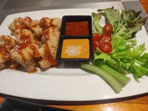Cauliflower wings at Plant-erian in Krabi