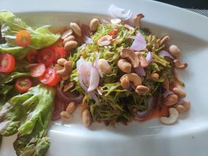 Wing bean salad at Plant-erian in Krabi