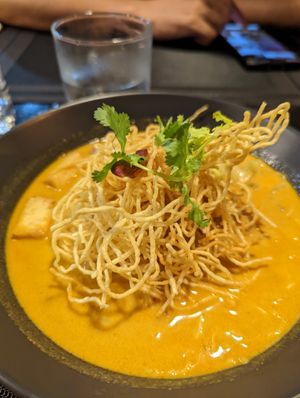 Tom Yum soup at Plant-erian in Krabi