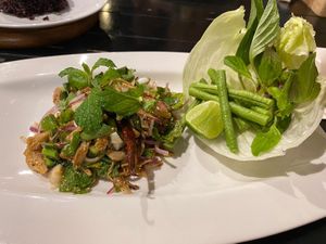 Laab mushroom at Plant-erian in Krabi