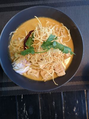 Spicy noodle bowl #Veganuary at Plant-erian in Krabi