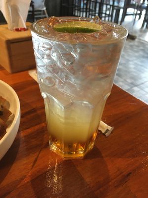 Fresh limeade (like a lemonade)  at Plant-erian in Krabi