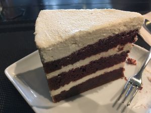Velvet cake  at Plant-erian in Krabi