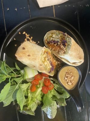 Tofu Wrap  at Plant-erian in Krabi