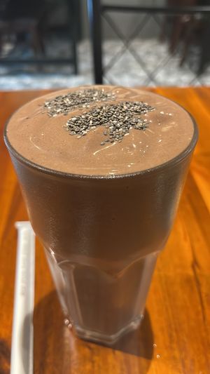 Chocolate smoothie  at Plant-erian in Krabi