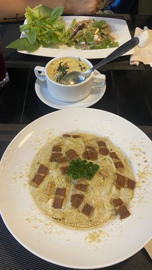 Spagetti Carbonara  at Plant-erian in Krabi