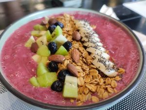 Acai bowl at Plant-erian in Krabi