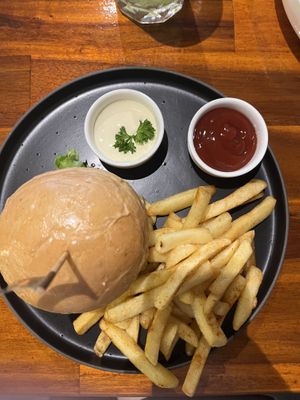 Cheeseburger  at Plant-erian in Krabi