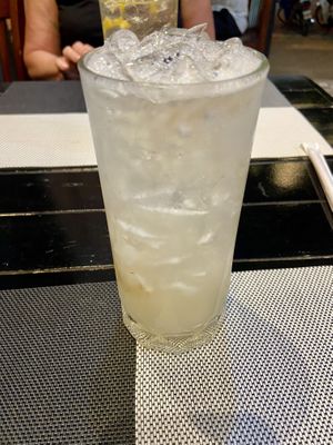 Lychee soda  at Plant-erian in Krabi