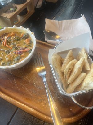 Chickpea masala  at Plant-erian in Krabi