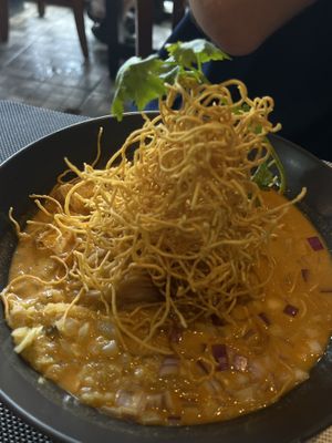 Spicy noodles so yum  at Plant-erian in Krabi