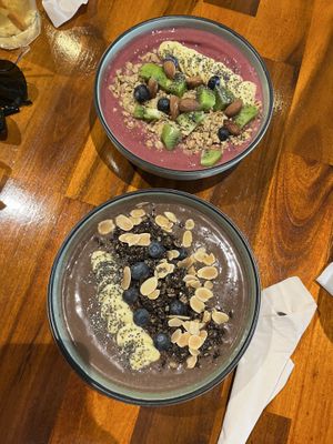 Acai Bowl and Nutty Crunchy Bowl  at Plant-erian in Krabi