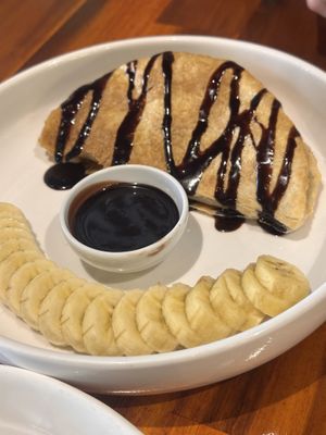 chocolate banana roti   at Plant-erian in Krabi