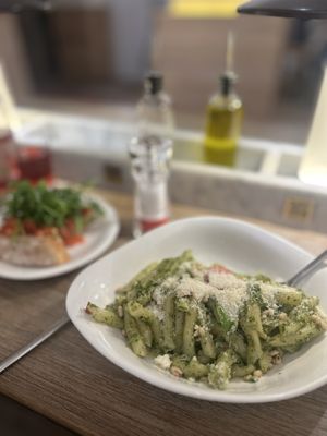   at Vapiano in Budapest