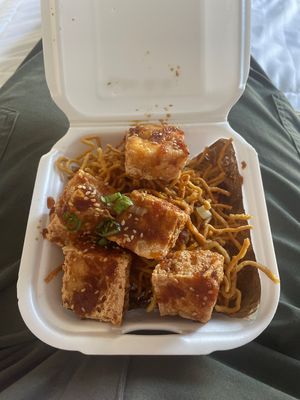 Tofu bites  at Umai in Herndon