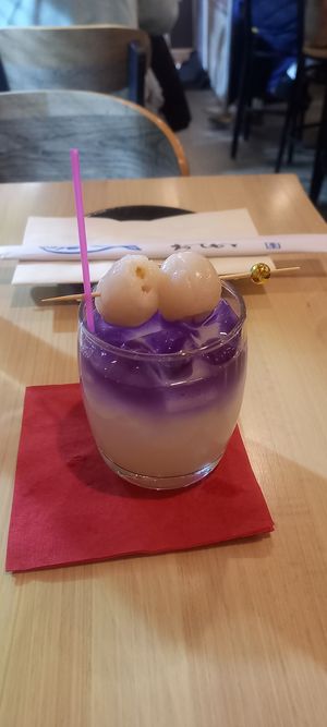 Lychee cocktail at Umai in Herndon