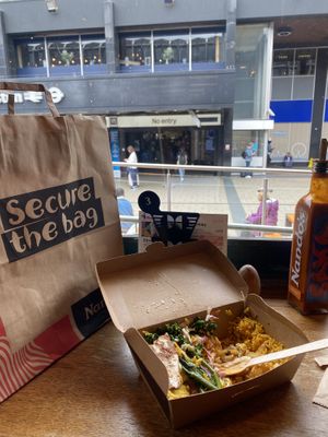   at Nando's in North West London