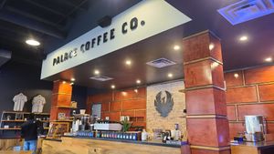  at Palace Coffee Company in Amarillo
