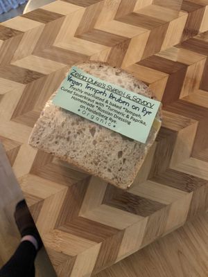 Vegan ready to eat options  at Accord Market in Rochester