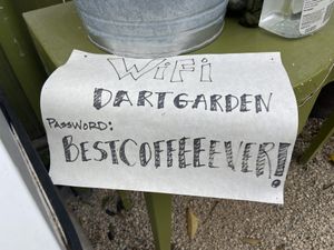 WiFi password  at Dart in Santa Barbara