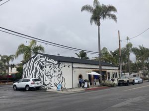 Great mural!  at Dart in Santa Barbara