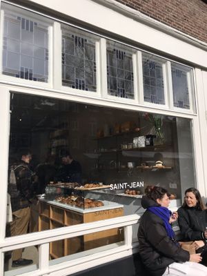 outside at Saint-Jean in Amsterdam