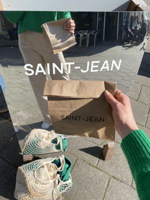 In front of the store   at Saint-Jean in Amsterdam