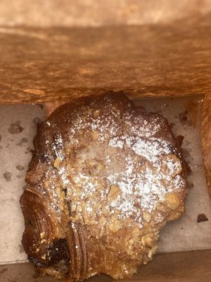 Hazelnut almond pan au chocolate   at Saint-Jean in Amsterdam