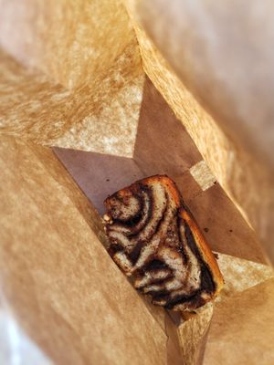 Chocolate babka at Saint-Jean in Amsterdam