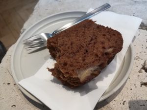 Banana bread at Saint-Jean in Amsterdam