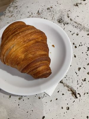 Plain croissant   at Saint-Jean in Amsterdam