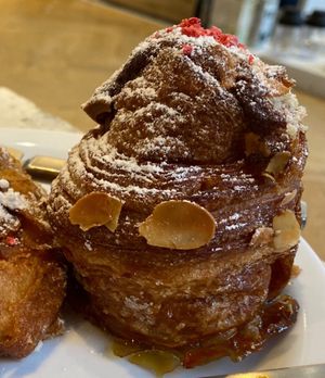 Raspberry Cruffin   at Saint-Jean in Amsterdam