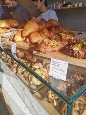 all vegan pastries at Saint-Jean in Amsterdam