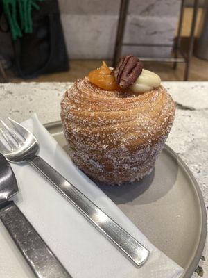 Pumpkin Vanilla Cronut.  at Saint-Jean in Amsterdam