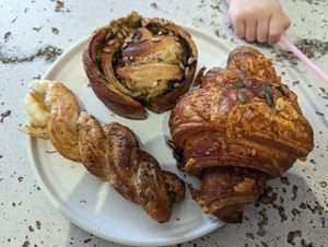 Savoury options at Saint-Jean in Amsterdam