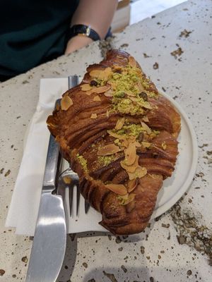 Pistachio croissant at Saint-Jean in Amsterdam